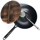 Souped Up Recipes Carbon Steel Wok For Electric, Induction and Gas Stoves (Lid,