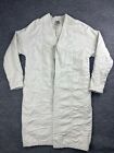 Prairie Underground Jacket Women's M White Tie Front Long Cloak Robe Pockets