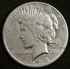 1924-s Peace Silver Dollar.  Better Grade. Inventory H.   162224