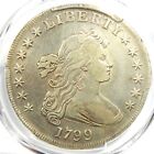 1799 Draped Bust Silver Dollar $1 Coin - Certified PCGS VF Detail - Rare Coin