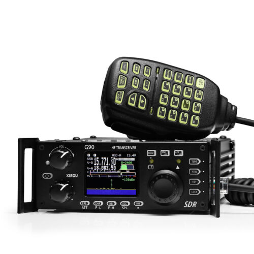Xiegu G90 20W QRP SSB/CW/AM/FM 0.5-30MHz SDR Radio HF transceiver Detach Display