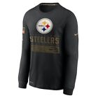 New ListingPittsburgh Steelers Nike Salute to Service Sideline Long T-Shirt Men Medium NFL