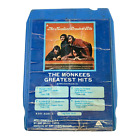 The Monkees Greatest Hits 8-Track Tape 8301-4089-H Arista 1972 Untested