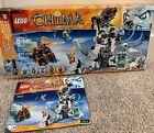 LEGO LEGENDS OF CHIMA Sir Fangar's Ice Fortress (70147) Empty Box With Manual