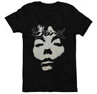 Vintage Bjork Face Black Short Sleeve T-shirt BH156386