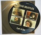 The Beatles, Let It Be / You Know My Name, vinyl picture-disc 45 (UK, 1990), M-