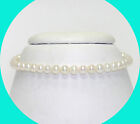 New pearl bracelet 14K gold saltwater single strand white 4 MM bridesmaid gifts!