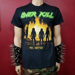 OVERKILL FEEL THE FIRE    Band T-Shirt