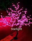 Pink 5ft/1.5m LED Christmas Xmas Cherry Blossom Tree Light Home Holiday Decor
