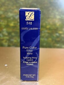 ESTEE LAUDER PURE COLOR ENVY SHINE LIPSTICK 3.1G 240 CHARMED (NEW WITH BOX)
