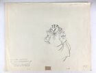 Disney Lady and the Tramp Original Production Animation Drawing of Tony Signed
