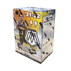 2021-22 Panini Mosaic Basketball Hobby Blaster Box (Green Ice) - Fanatics