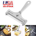Hard Cheese Slicer Adjustable Stainless Steel Wire Cutter Kitchen Cooking Tool.