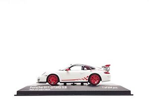 Minichamps 1:43 Porsche 911 GT3 RS 3.8 (997.2) in Carrara White / Red