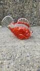 New ListingVintage Red Art Glass Fish Paperweight Japan MCM