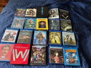 New Listing20 4K Blu-Ray lot Entourage, Aquaman, Chucky, Little Mermaid