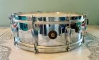 1960s gretsch snare drum 5X14 chrome over brass vintage