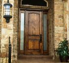 36x96 Tuscany Rustic Style Knotty Alder Entry Door With Sidelites