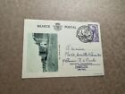 New ListingPortuguese India 1956 Postal Card (C) Special Cancel +Addressed +Saint +Castle
