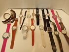 Vintage & Recent Unisex Wrist Watch LOT of 18 TIMEX, Guess, Ann Klein,DKNY