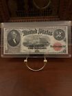 Series 1917 - United States - Red Seal Two Dollar $2 Large Size US Note V-FINE