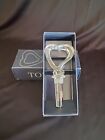 Towle Full Lead Crystal Bottle Stopper, Heart, Wedding/Anniversary, New in Box
