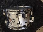 Latin Percussion Banda Stainless Steel Snare Drum - 8.5 inch x 14 inch