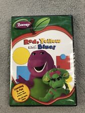 Barney Dvd NEW Sealed-Red, Yellow, And Blue