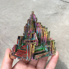 Natural Raw Aura Rainbow Titanium Bismuth Quartz Crystal Mineral Specimens Gift