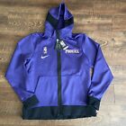 Mens Nike Phoenix Suns NBA Therma Flex Purple Hoodie Jacket CN4054-566 Small S