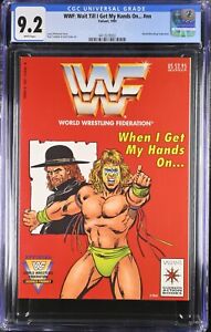 1991 Valiant WWF WWE Wait Till / When I Get My Hands On CGC 9.2 POP 1 Undertaker