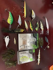 HUGE LOT: Of New And Used Lures Rapala Googan Squad And More