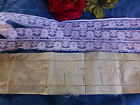 lot=2m.45 in all lace, embroidery, days, handmade antique merchandise