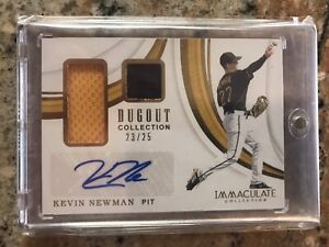 2019 Immaculate Kevin Newman 23/25 Dual Patch / Relic Auto!