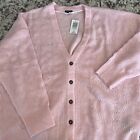 Torrid Vegan Cashmere V-Neck Drop Shoulder Sweater Pink Plus Size 2X 18-20