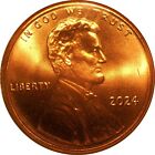 2024-P  - Lincoln Cent Obverse Doubled Strike
