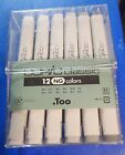 Copic Classic markers 12 Neutral Grey colors 12NG -- NEW -- SEALED (A9-13)