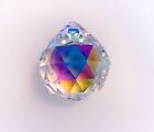 20mm Asfour Crystal, Clear AB, Crystal Sun Catcher, Crystal Ball Prisms - 1 Hole