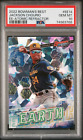 2022 Bowman’s Best JACKSON CHOURIO Atomic Earth Elements of Excellence - PSA 10