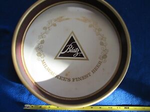 Vintage Blatz Beer Tray - 13 inch Serving Tray Milwaukee's Finest Lacrosse, WI