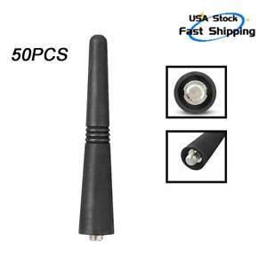 50PCS VHF Antenna Compatible with HT750 HT1250 CP185 CP200 PR400 PR860 Radio