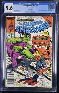 Amazing Spider-Man #312 CGC 9.6 Newsstand! McFarlane Goblin Battle 🕷🕸🕷🕸🕷
