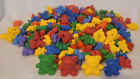 231pcs Rainbow Counting Bears Colorful Plastic Sorting Counting Toy Bears