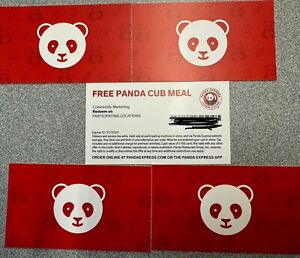 (10) Panda Express Giftcards For Kids Meals  🐼🤗 Up To An $100 Value
