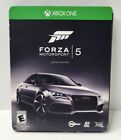 Forza Motorsport 5 (Microsoft Xbox One, 2013) Limited Edition Steelbook w/ Slip
