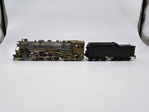 Mantua 2-8-4 Brass And Cast Steam Locomotive HO