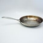 Le Creuset Frying Pan Skillet Stainless Steel 10 in 26cm Tri Ply