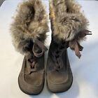 Sam Edelman Snow Boots Womens Size 8 Faux Fur Leather