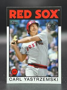 2021 Topps Update CARL YASTRZEMSKI Red Sox 1986 Insert Free Shipping #86B-44