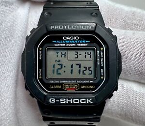 Casio G-Shock Men’s Alarm Chronograph DW-5600E Black 44mm